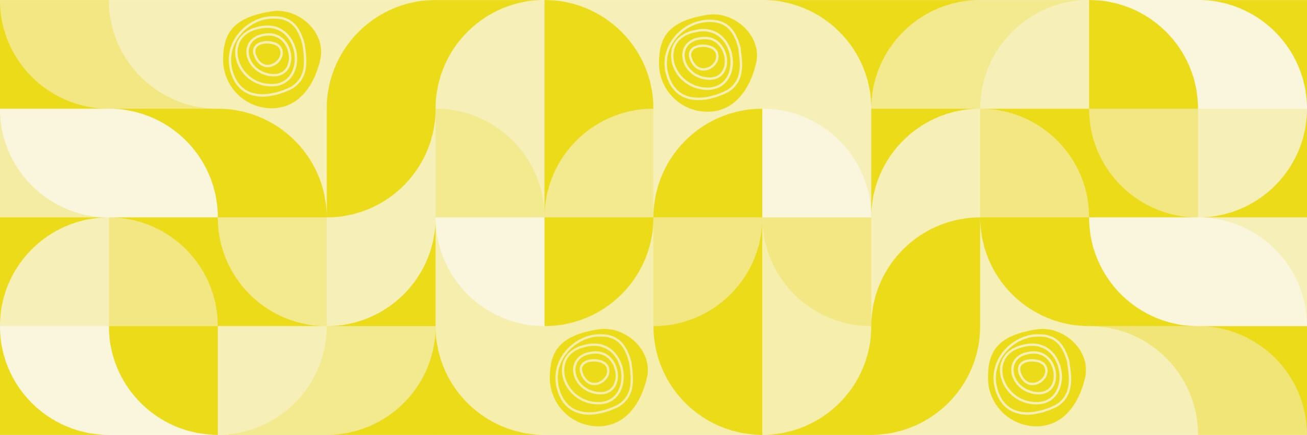 Yellow Geo Banner